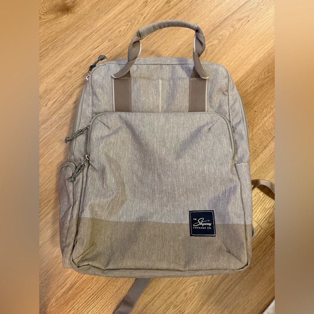 Men's Beige Backpack
